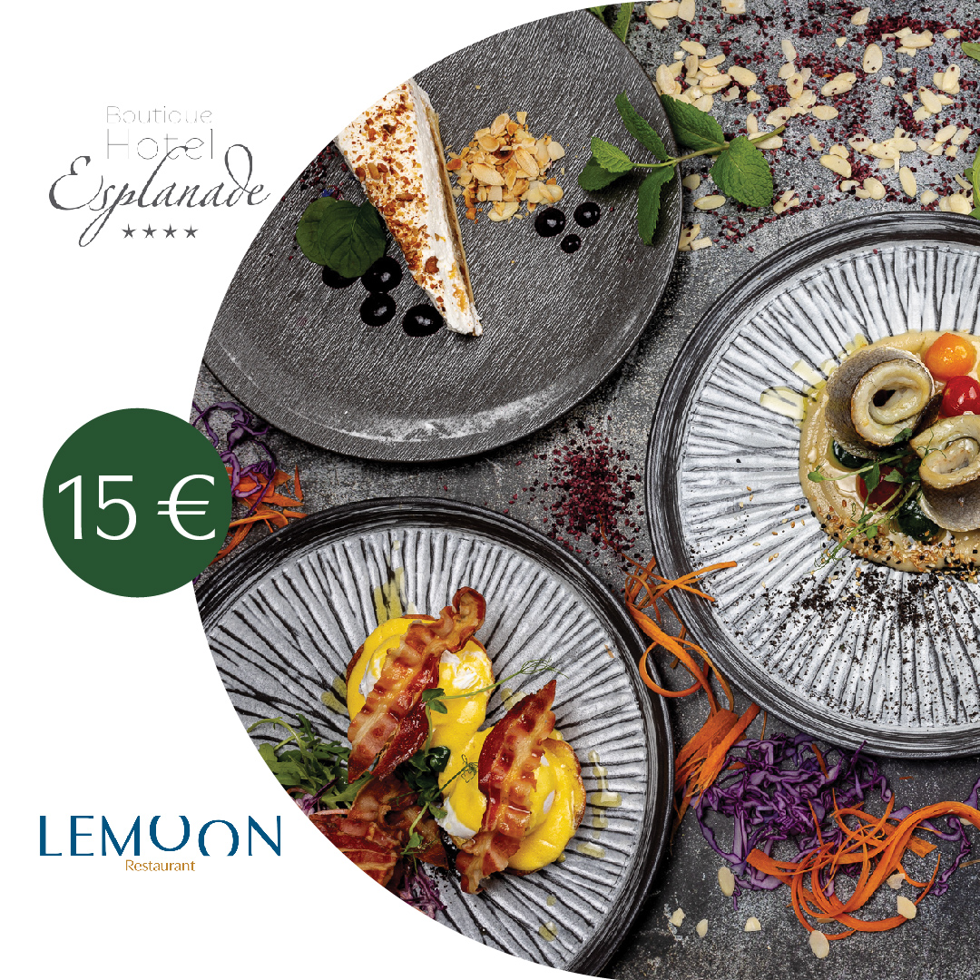 Weekly menu at the Lemoon restaurant
